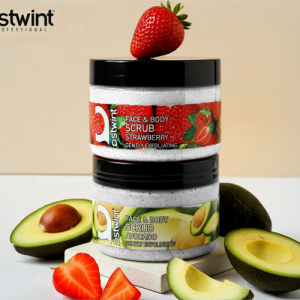 OSTWINT BLUE DROP FACE & BODY SCRUB (STRAWBERRY)