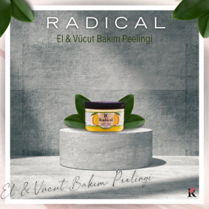 RADICAL SPA  EL & VÜCUT  PEELING KREM(LİMON)